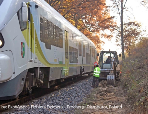 Drainage Voie ferrée en Pologne