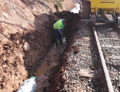 Drainage sur la Voie ferrée de Suria Partie-2